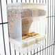 No Mess Bird Cage Feeder with Hooks