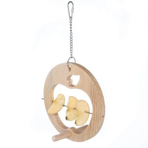 Apple Kabob Fruit & Veg Holder Foraging Parrot Toy - Large