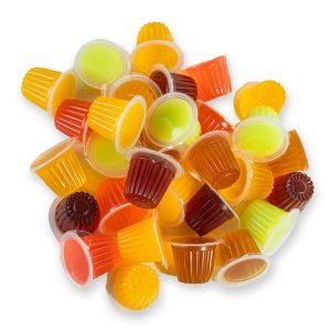 Assorted Fruit Cups - Jelly Parrot Treat - Pack of 30