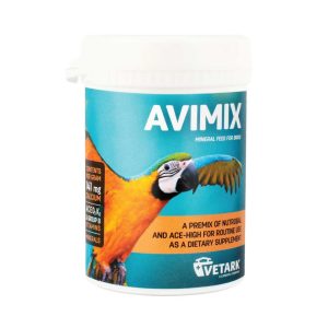 Vetark Avimix Powdered Bird Vitamins & Mineral Parrot Supplement