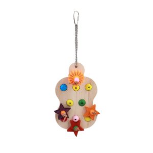 Beads Board Stars Parrot Foraging Toy