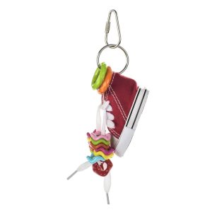 Beaker Sneaker Foot Parakeet & Parrot Toy