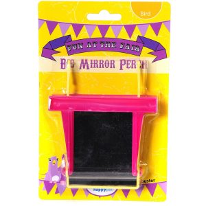 Big Mirror Swinging Perch Parrot Toy - Small