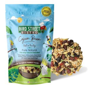 Bird Street Bistro Cajun Bean Feast Parrot Food On The Fly 12oz