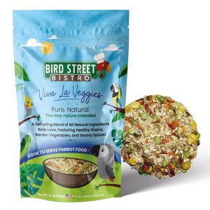 Bird Street Bistro Viva La Veggies Parrot Food 14oz