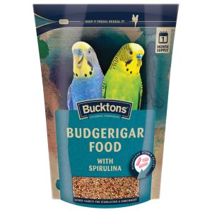 Bucktons Budgie Food with Spirulina 500g