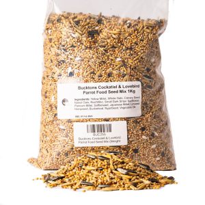 Bucktons Lovebirds & Cockatiel Food Seed Mix - 20Kg