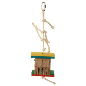 Chew Honeycomb Cardboard Parrot Toy Cube