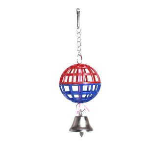 Chiming Ball Budgie Toy for Budgies, Cockatiels, Lovebirds & Small Parrots