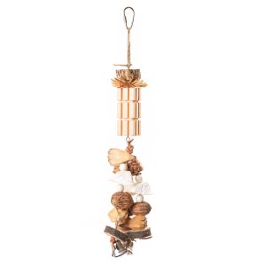 Clustering Tower Kebab Natural Parrot Toy