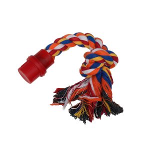 Cotton Rope Preening Parrot Toy for Bird Cages - Medium