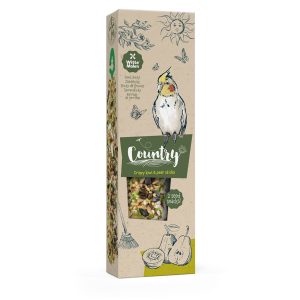 Country Parakeet Seed Sticks Parrot Treat - Kiwi & Pear