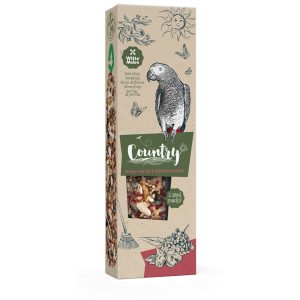 Country Parrot Seed Sticks Parrot Treat - Rosehip & Elderberry