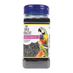 Crushed Charcoal Supplement for Birds 250g - Aids Digestion & Absorbs Toxins