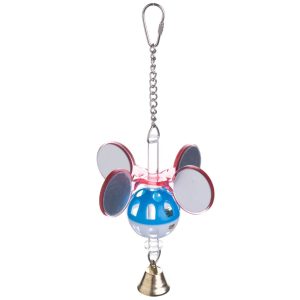 Disco Mirrors Enrichment Parrot Toy