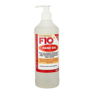 F10 Antiseptic Hand Gel with Pump - 500ml