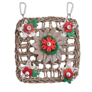 Nature Weave Foraging Mat – Enrichment Toy for Parrots