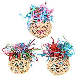 Fiesta Ball Stuffers Chew Parrot Toy - Pack of 3