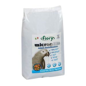 Fiory Micropills African Greys Adult Maintenance Complete Parrot Food
