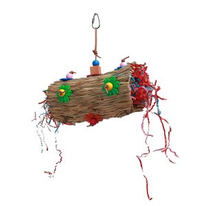 Firecracker Foraging Natural Parrot Toy
