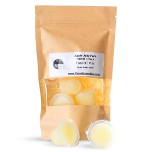 Jelly Cups Apple Parrot Treats 6pk