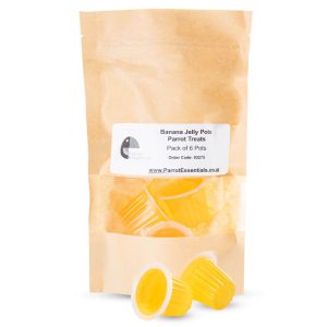 Fruit Cups Banana - Jelly Parrot Treats 6pk