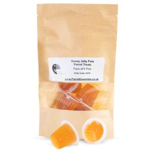 Fruit Cups Honey - Jelly Parrot Treats 6pk