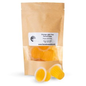 Fruit Cups Orange - Jelly Parrot Treats 6pk