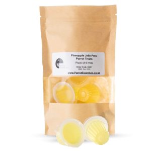 Jelly Cups Pineapple Parrot Treats 6pk