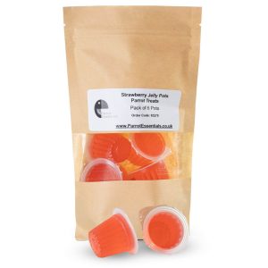 Fruit Cups Strawberry - Jelly Parrot Treats 6pk