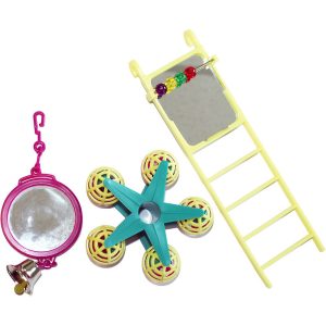 Fun Fair Parrot Toy Multipack for Small Parrots & Birds