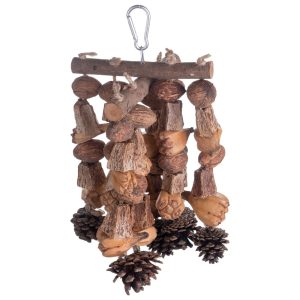 Nature's Swing Natural Bird Toy for Macaws, Cockatoos & Large Parrots
