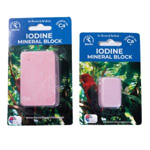 Iodine Mineral Block for Parrots & Birds - 2 Sizes