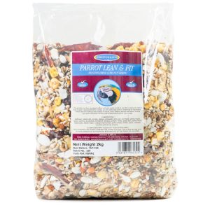 Johnston & Jeff Lean & Fit No Sunflower No Peanut Parrot Food - 2kg