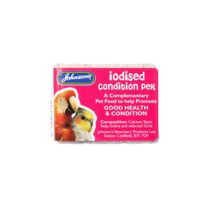 Johnsons Iodised Condition Peks Mineral Block for Parrots & Birds