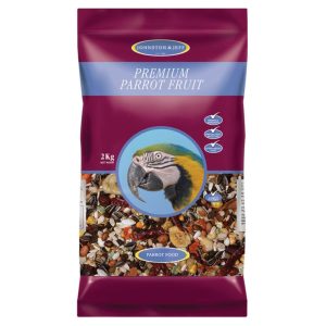 Johnston & Jeff Parrot Food Fruit Mixture - 2Kg
