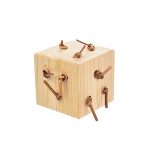 Knotty Cube Playbox Parrot Foot Toy