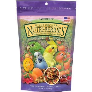 Lafeber NutriBerries Sunny Orchard Sm Parrot, Cockatiel 284g