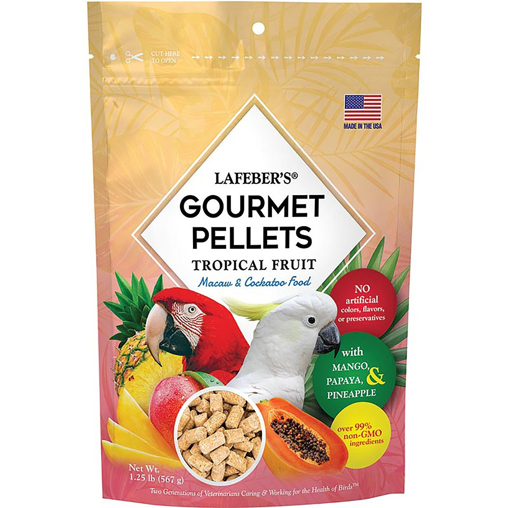 Lafeber Gourmet Pellets - Tropical Fruit - Macaw & Cockatoo Food