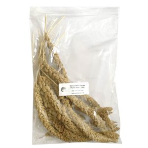 Large Yellow Millet Sprays Parrot Food & Treat - 250g