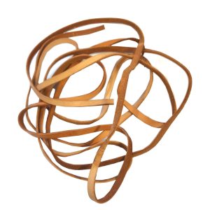 Leather Rope Strip Parrot Toy Making Parts - 3m length by 3mm thickness