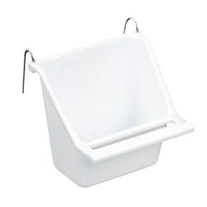 Water & Seed Bird Dish for Parrots & Pet Birds - Small