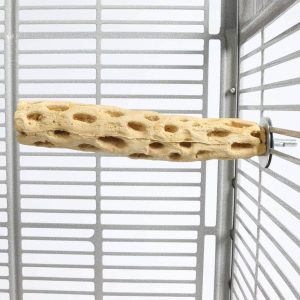 Manu Mineral Medium Parrot Perch for Bird Cages