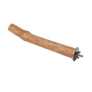 Natural Hard Pine Wood Parrot Perch - Medium