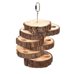 Natural Snack Trays Buffet Kabob Foraging Parrot Toy