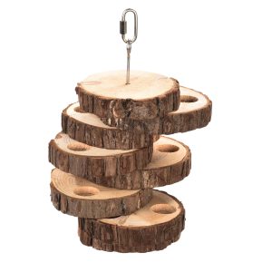 Natural Snack Trays Buffet Kabob Foraging Parrot Toy - Medium