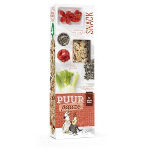 PUUR Twin Pack Parakeet Treat Sticks Fennel & Pepper - 140g