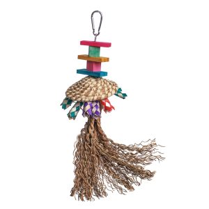Parrot Essentials Medusa Shredding Natural Parrot Toy