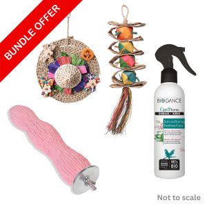 Parrot Essentials Wellness Bundle for Pet Birds - Large