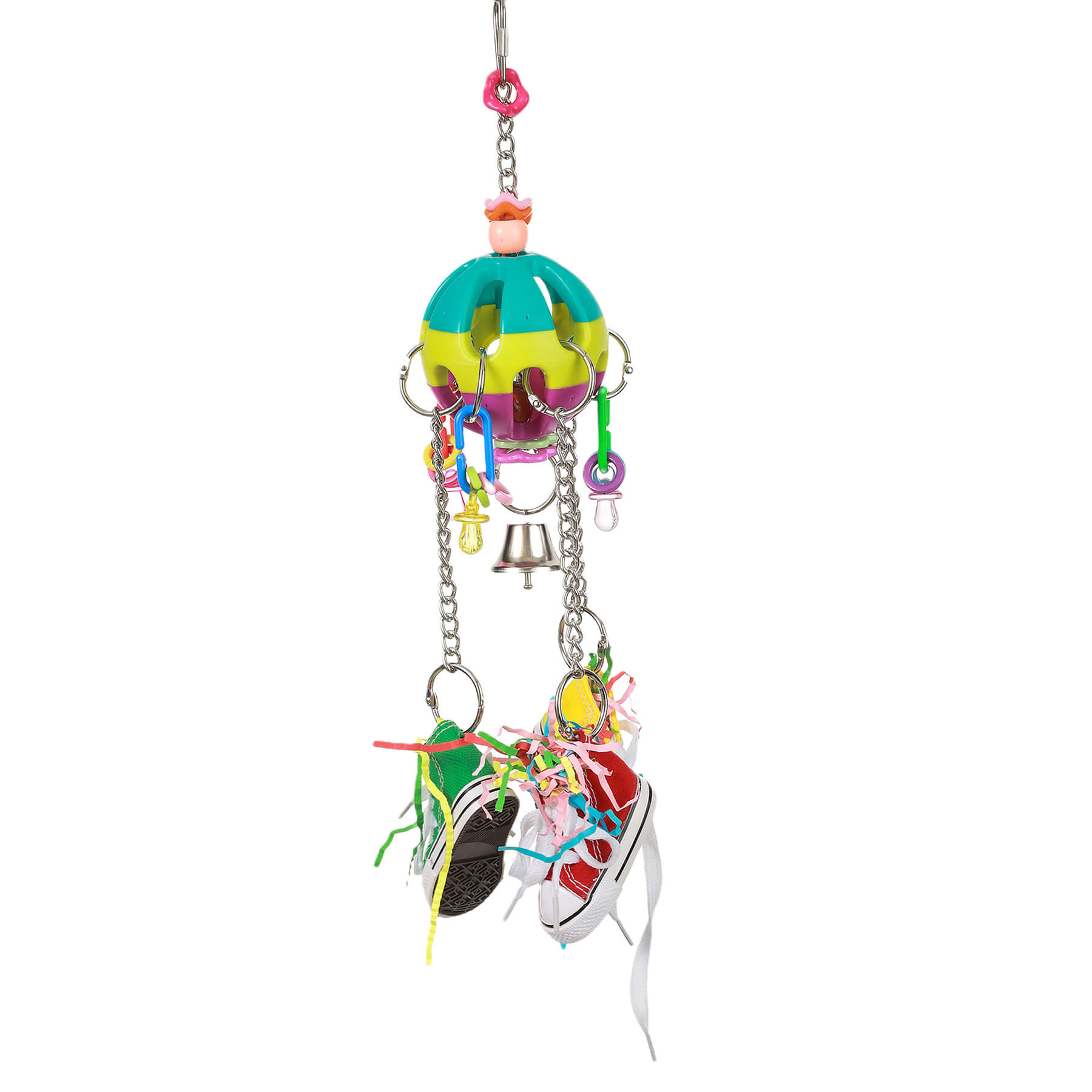 Parrot Essentials Kick Ball Parrot Toy with Bell